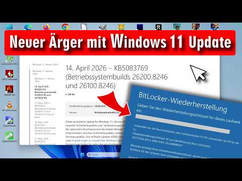 Neues Windows 11 Update - Microsoft gibt Warnung heraus - Bitlocker-Problem - KB5083769