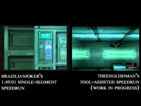 Metal Gear Solid: TAS vs. Speedrun FULL