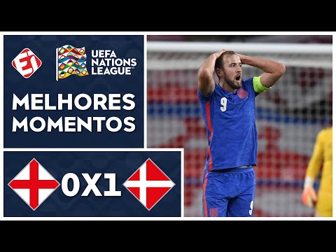 Gols e lances de Inglaterra x Dinamarca