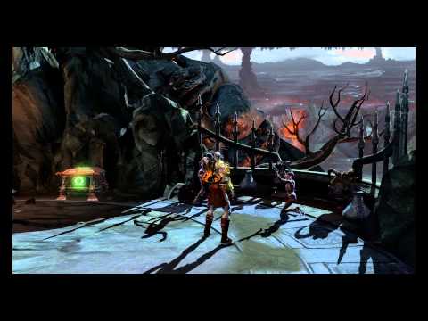 God of War 3: Remastered - Chapter 2 Hades: Tortured Soul Note, Bow of Apollo Bramble Gameplay PS4
