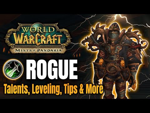 Rogue Leveling Guide 1-90 Mists of Pandaria Classic