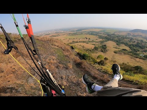 Voo 181 de Parapente IKE Costa no Cristo de São Pedro