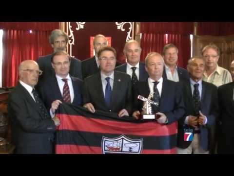 Recepción al Arenas Club por su ascenso a Segunda B