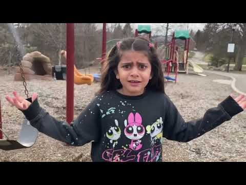 Deema and Sally with Monster in the park stories