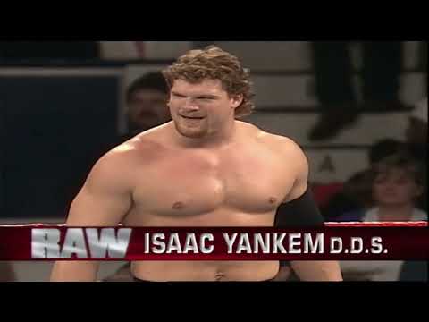 Isaac Yankem (Kane) vs Jake "The Snake" Roberts. WWF Monday Night RAW. February 26, 1996.