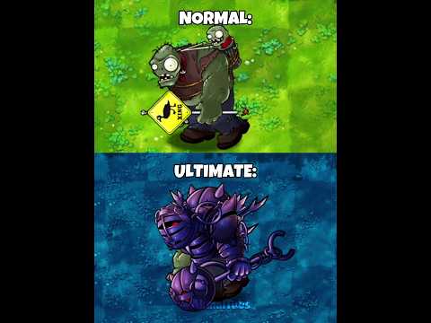 PvZ Normal vs Ultimate Zombies 💀 PVZ Fusion New Update