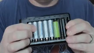POWEROWL Rechargeable AAA Batteries with Charger, Advanced Individual Cell Battery Charger