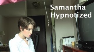 preview picture of video 'Lady in trance 18 - Samantha Hypnotized'