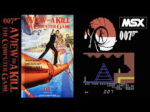 A View To A Kill (1986, MSX, Domark)