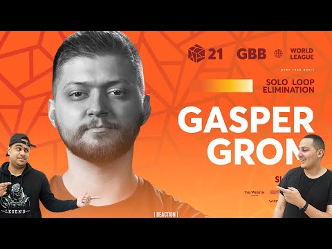 Gasper Grom | GBB 2021: WORLD LEAGUE | Solo Loopstation Elimination | REACTION
