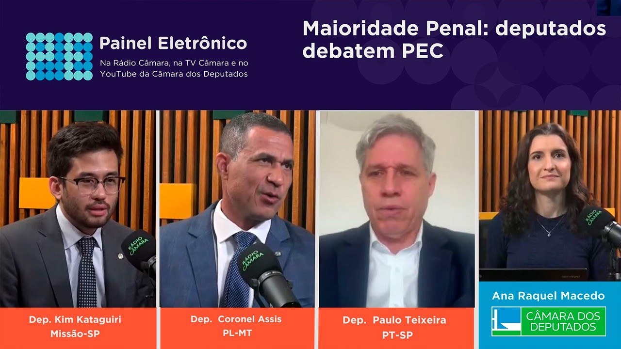 Maioridade Penal: deputados debatem PEC nesta quarta-feira - 13/05/2026