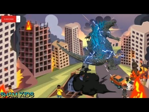 Godzilla vs Giant Hulk