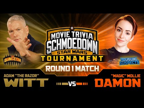Star Wars Tournament: Adam Witt vs Mollie Damon - Movie Trivia Schmoedown