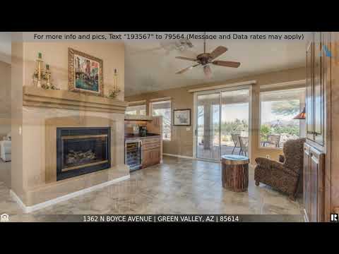 Priced at $629,000 - 1362 N Boyce Avenue, Green Valley, AZ 85614