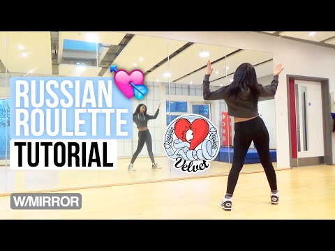 [W/MIRROR] Red Velvet (레드벨벳) - Russian Roulette (러시안 룰렛) | Dance Tutorial (Intro to Chorus)