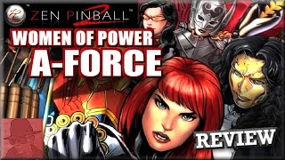 Marvel - Women of Power - A-Force : Zen Pinball 2 - PS4 - with Commentary !!