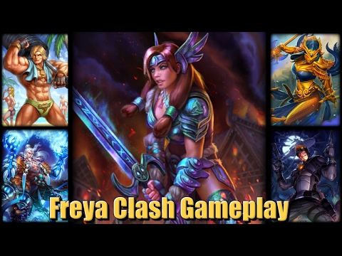 SMITE: Freya Clash Gameplay - New Build Destroys Even Faster Late Game!