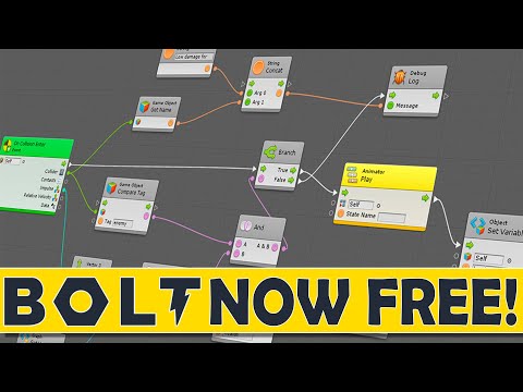 Unity Make Bolt Visual Scripting Solution Free
