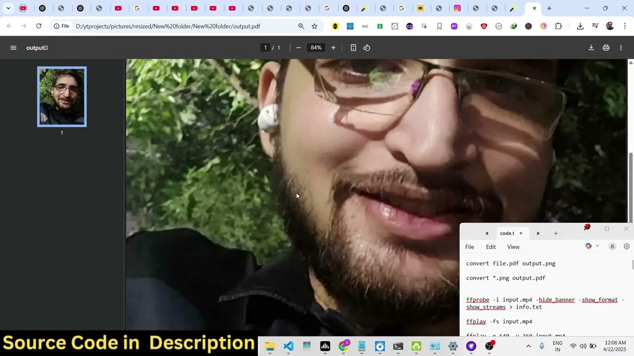 Imagemagick Command to Convert Images to PDF & PDF Pages to PNG Images in Terminal