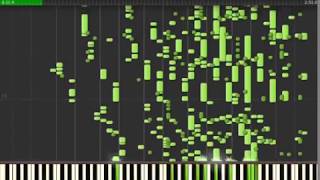 Periodic Table Song by ASAPScience converted into Midi (Auditory illusion)