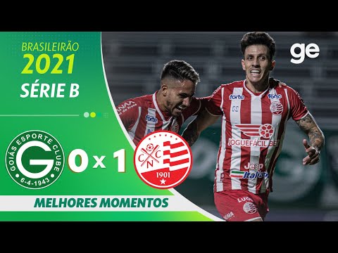 Gols e lances de Goiás x Náutico