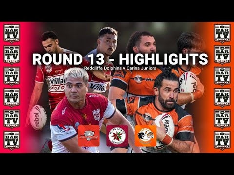2025 BRL Round 13 Highlights - Redcliffe Dolphins v Carina Juniors