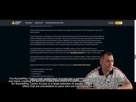 Rocketplay Registration