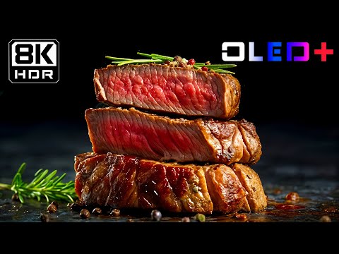 OLED DEMO - Food Nutrition in 8K HDR | Dolby Vision™