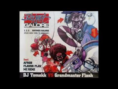 DJ Tomek vs Grandmaster Flash ft. Afrob -1,2,3,- Rhymes Galore