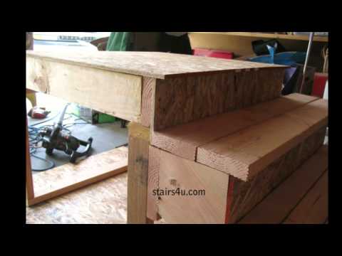 You Must Compensate For 1 Inch Step Overhang - Stair Building, Landings And Floors