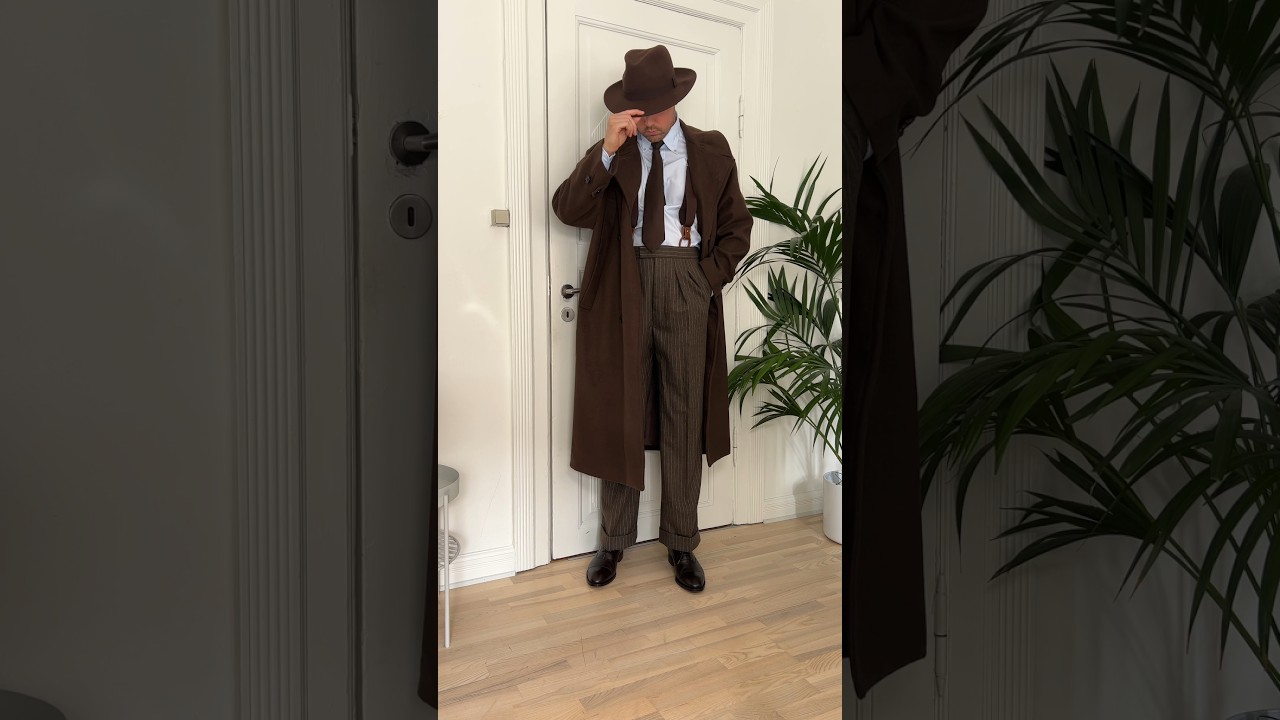 How to dress like Cillian Murphy in Oppenheimer 💣 #menfashion #oppenheimer #cillianmurphy