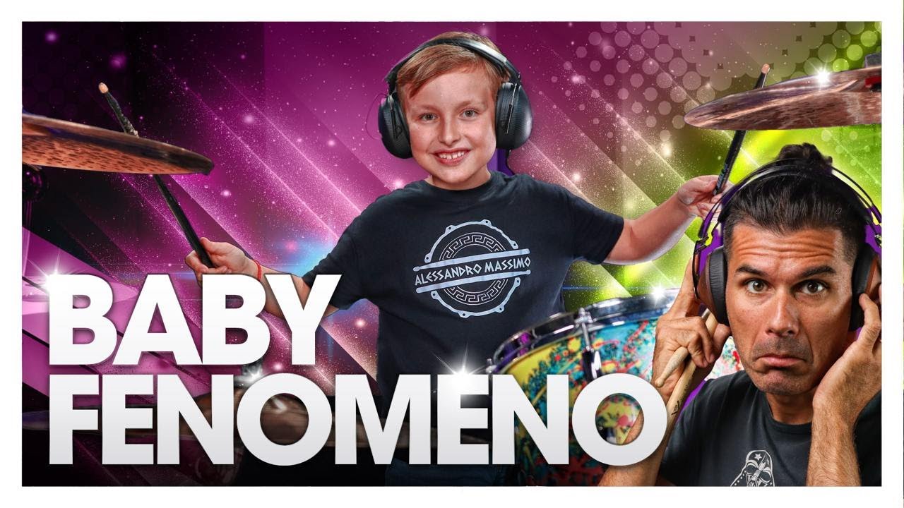 Incredible 9-year-old Metal Drummer