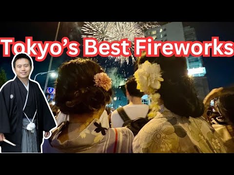 Tokyo's Biggest Fireworks Sumida Fireworks Japan [4K](隅田川花火大会)