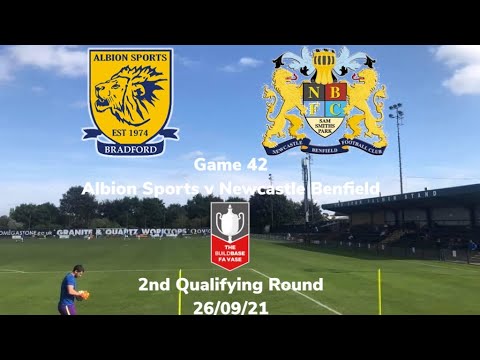 2021/2022 game 42 - Albion Sports v Newcastle Benfield, FA Vase 2nd Qualifying Round, 26/09/21