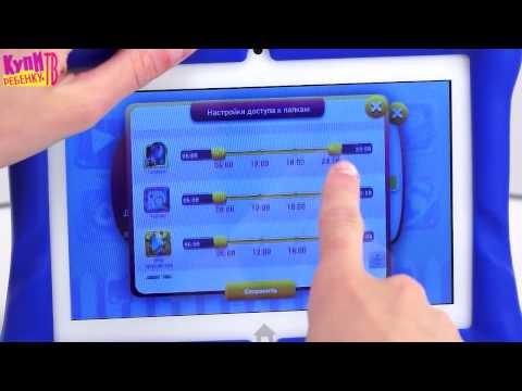 Видео Детский планшет от 3-х лет iKids, синий