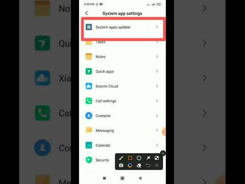System apps updater । Show Update Notification । Xiaomi Redmi। New Tricks 2022