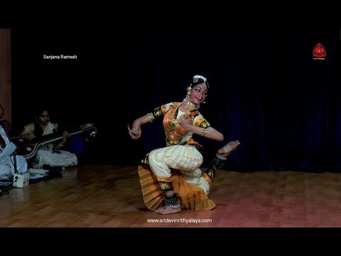 Saraswathi Bhajan by Sanjena Ramesh - Sridevi Nrithyalaya - Bharathanatyam Dance