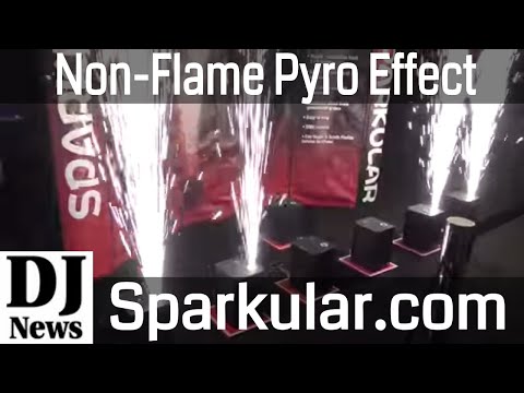 Sparkular Non Flame Pryo Effect for Entrances and DJ Events | Disc Jockey News