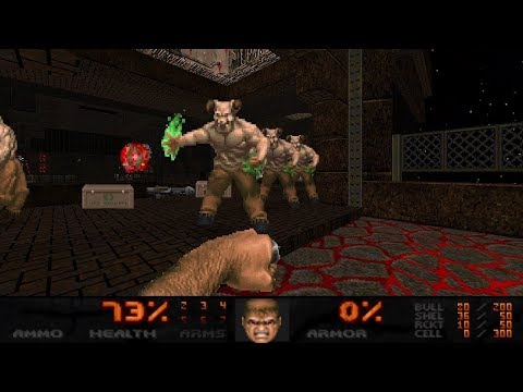 Doom II: Sunlust - Map 5 "Gear Up" UV-Max in 3:32