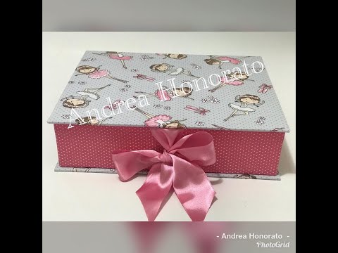 Cardboard class for beginners: book box.