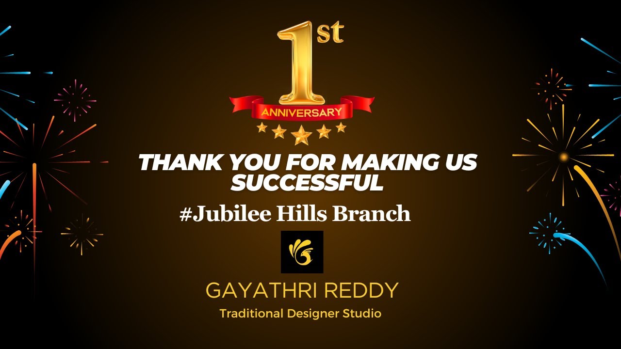 <p style="color: red">Video : </p>1st Anniversary Special @ Jubilee Hills Store | Gayathri Reddy | 2023-08-08