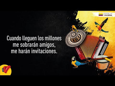 Cuando Lleguen Los Millones, Grupo Kvrass, Video Letra - Sentir Vallenato