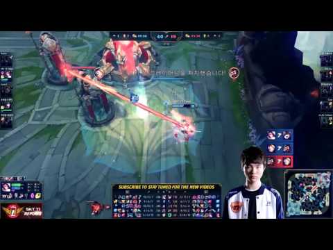 SKT T1 Faker   Fiora vs Lulu ► Ranked Challenger KR HIGHLIGHTS   RUNES&MASTERIES