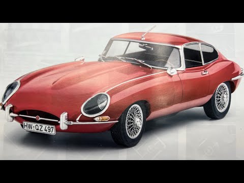 Revell 1/24 scale Jaguar E type