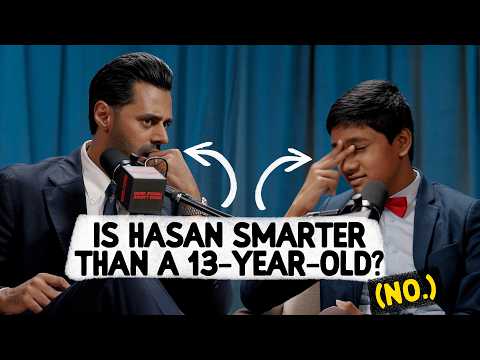 Is Hasan Smarter than a 13-Year-Old Math Genius? (No)
