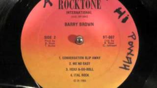 Barry Brown - Head A Go Roll
