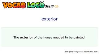 Video thumbnail for exterior