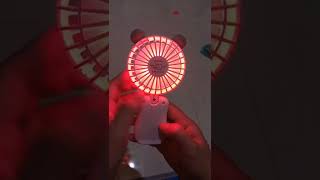 Download lagu kipas angin mini dengan lampu warna warni #shorts mp3