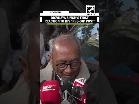 “I have praised 'sangathan’…”: Congress’ Digvijaya Singh’s first reaction after his post on BJP, RSS