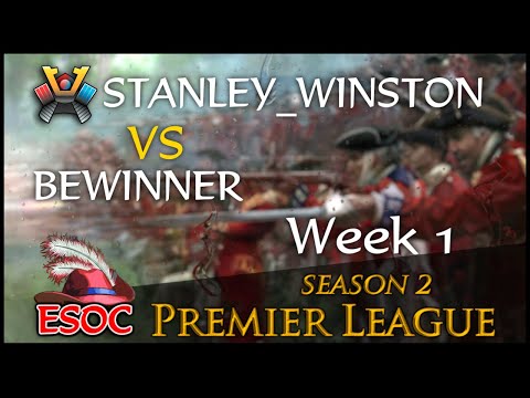 [AoE3] (CMC) bwinner vs (NWC) Stanley_Winston — Week 1 — ESOC Premier League Season 2